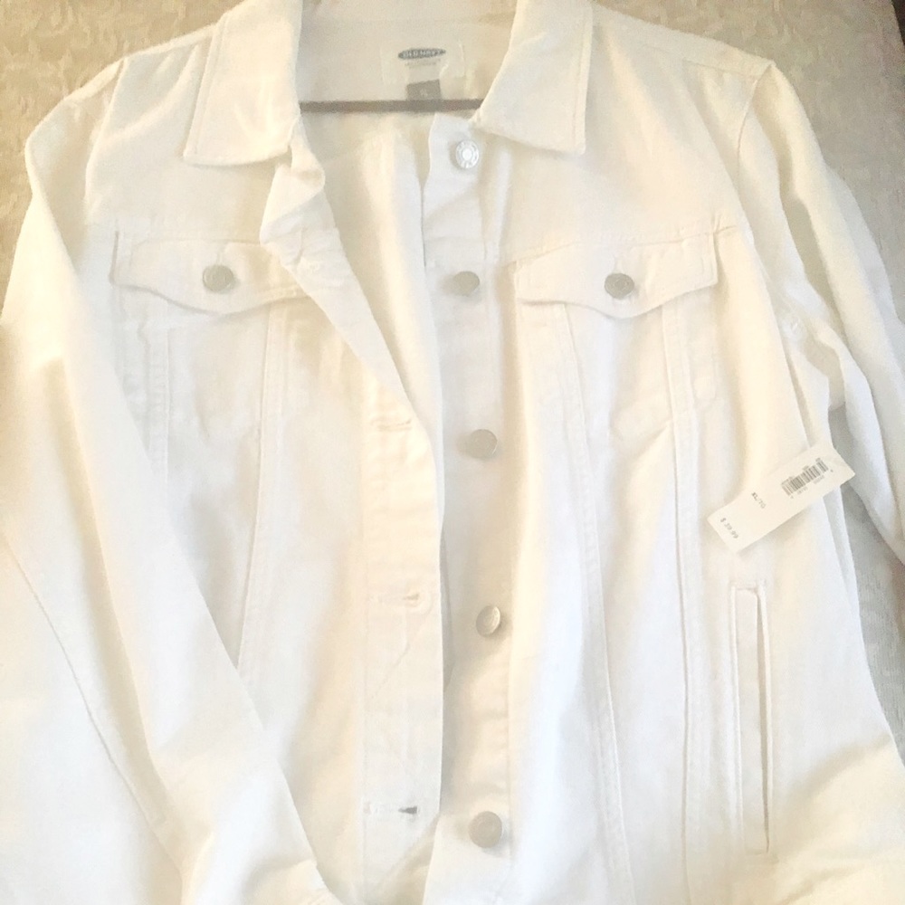 White Denim Jacket